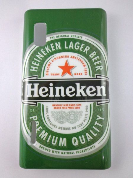 Capinha Cerveja Heineken LG Optimus L5